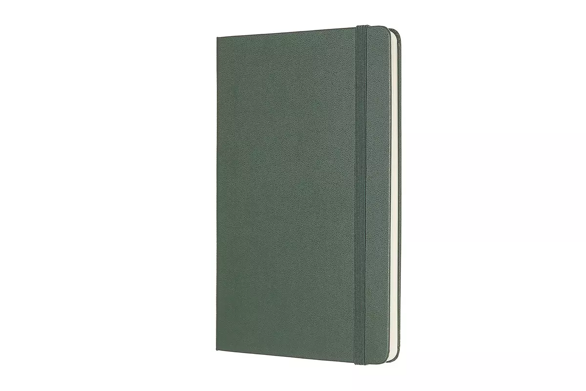 Een Moleskine Plain Hard Cover Notebook XL Myrtle Green koop je bij Moleskine.nl